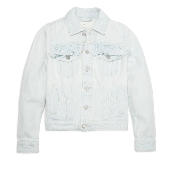 BLANKNYC GIRLS COTTON SIGN YOUR NAME DENIM JACKET - Picture 1 of 6